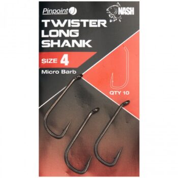 Udica Nash Twister Long Shank - paket (10 komada) (EUR 5,96)