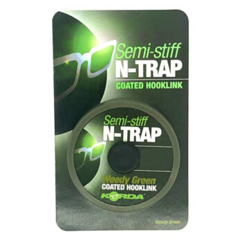 Špaga za predvez Korda N-trap semi stiff 30lb Weedy Green (EUR 19,23)