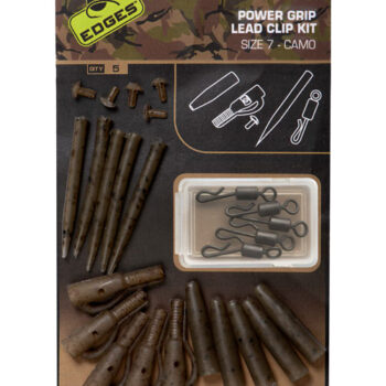 Fox Edges Camo Power Grip Lead Clip Kit Sz 7 (EUR 5,56)