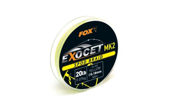 Fox Exocet MK2 Spod & Marker Braid - žuta