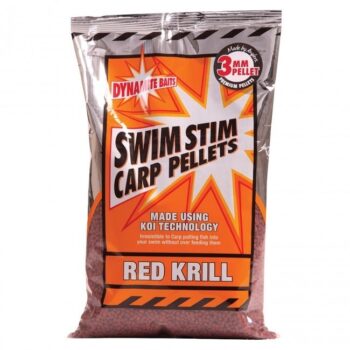 Pelete Dynamite Baits Swim Stim Red Krill Pellets 3mm 900g