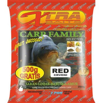 Hrana XTRA CARP FAMILY 2,5KG RED (EUR 5,30)