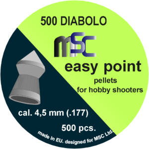 Diabolo MSC - 4.5 Špic Easy Point hobby 500kom (EUR 6,36)