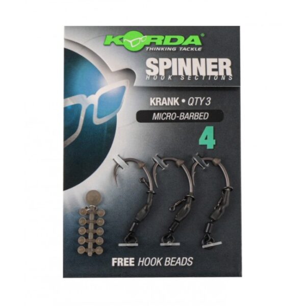 Udica Korda Spinner Hook Sections Krank (EUR 6,09)