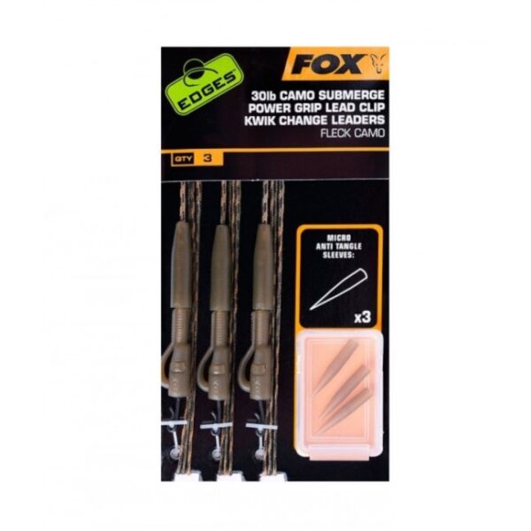 Fox Edges Camo Submerge Power Grip Lead Clip Kwik Change Kit već od (EUR 6,89)