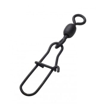 Virbla MadCat Stainless Crane Swivels With Snap Black 5kom