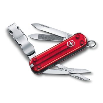 Nož Victorinox Nail Clip 580 Transparent Red