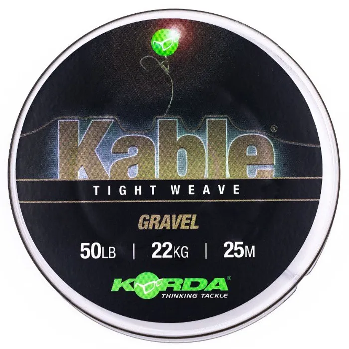 Korda Kable Tight Weave Leadcore 7m gravel (EUR 10,70)