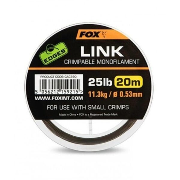 Fox Edges Link Trans Khaki Mono