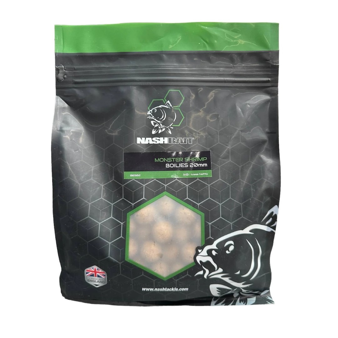 KN Monster Shrimp Boilies 20mm 1kg