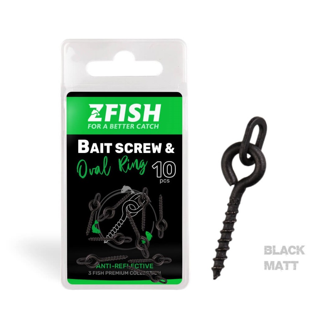 Vijak Zfish Bait Screw & Oval Ring pack